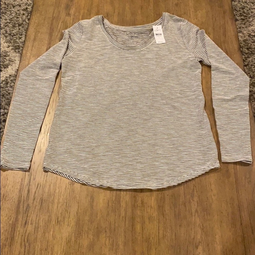 NWT Loft vintage soft long sleeve shirt
